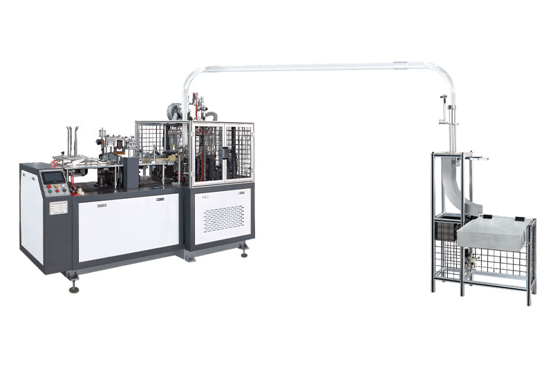 Máquina formadora automática de vasos de papel de velocidad media ZSZB-D80S